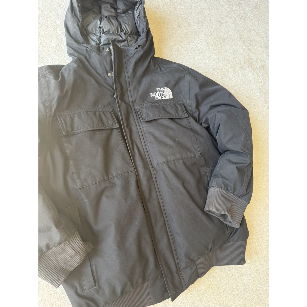 The North Face Mens Gotham lll Goose Down Insulated Winter Jacket Black XL - Picture 4 of 11